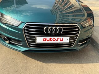 2016 Audi A7 I (4G) Рестайлинг, зелёный, 3000000 рублей, вид 5