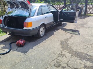 1991 Audi 80 IV (B3), серый, 230000 рублей, вид 3