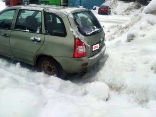 2011 Lada (ВАЗ) Kalina I, зелёный, 105000 рублей, вид 3