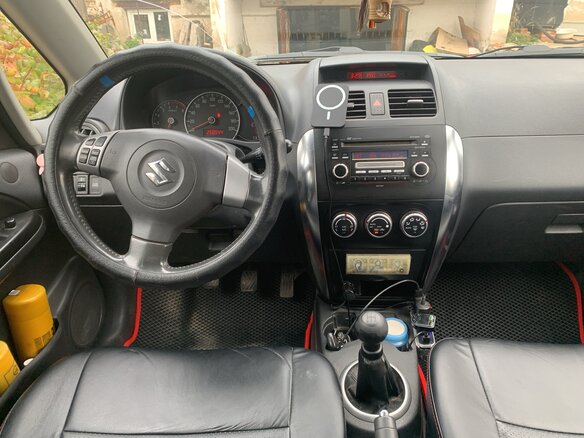 2008 Suzuki SX4 I (Classic), красный - вид 6