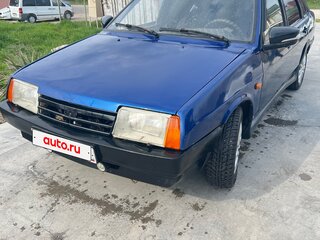 2003 Lada (ВАЗ) 21099, синий, 165000 рублей, вид 1
