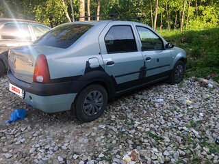 2006 Renault Logan I, зелёный, 175000 рублей, вид 2