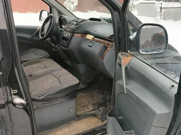 2008 Mercedes-Benz Vito, чёрный, 800000 рублей - вид 3