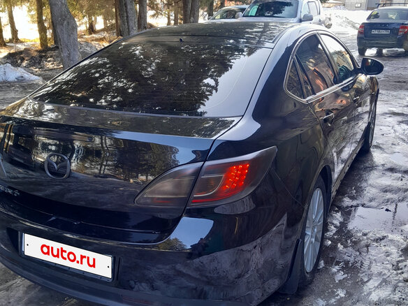 2007 Mazda 6 II (GH), чёрный, 650000 рублей - вид 2