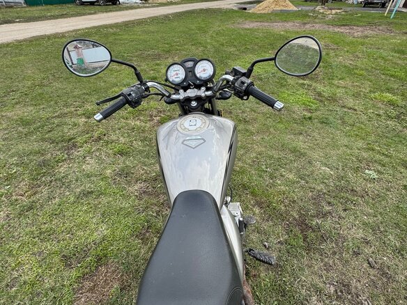 2014 Zontes ZT125-C, серый, 80000 рублей - вид 2