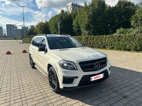 2013 Mercedes-Benz GL-Класс 350 II (X166), белый, 2600000 рублей, вид 3