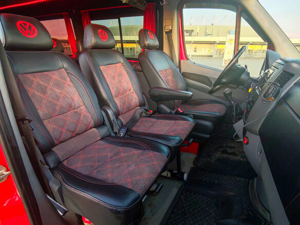 2013 Volkswagen Crafter, красный, 2800000 рублей - вид 5