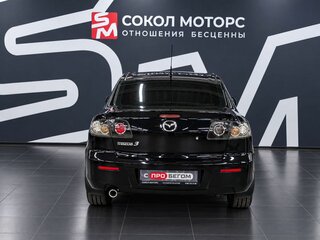 2008 Mazda 3 I (BK) Рестайлинг, чёрный, 639900 рублей, вид 5