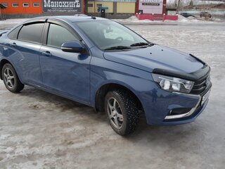 2018 Lada (ВАЗ) Vesta I, синий, 1200000 рублей, вид 2