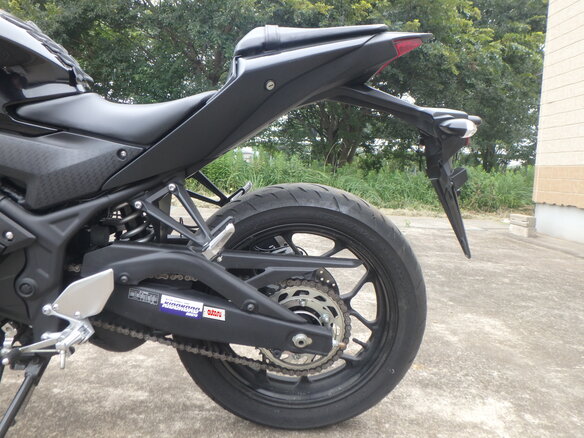 2021 Yamaha YZF-R3, чёрный, 560000 рублей - вид 12