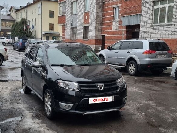 2018 Dacia Logan II Рестайлинг, чёрный