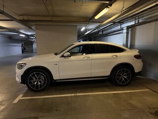 2021 Mercedes-Benz GLC Coupe AMG 43 AMG I (C253) Рестайлинг, белый, 7200000 рублей, вид 3