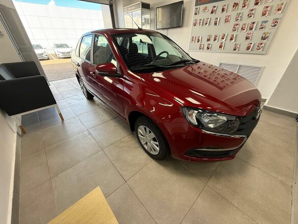 2025 Lada (ВАЗ) Granta I Рестайлинг, красный - вид 2