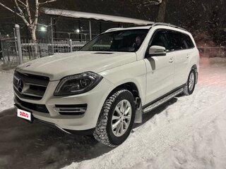 2013 Mercedes-Benz GL-Класс 350 II (X166), белый, 2900000 рублей, вид 1