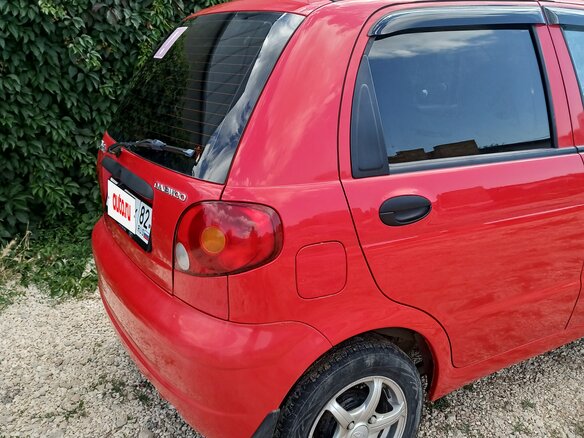 2007 Daewoo Matiz I Рестайлинг, красный, 325000 рублей - вид 2