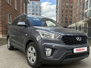 2021 Hyundai Creta I Рестайлинг, серый, 2180000 рублей, вид 5