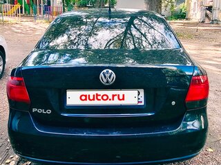 2012 Volkswagen Polo V, чёрный, 813000 рублей, вид 4