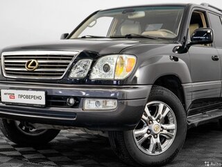 2003 Lexus LX 470 II Рестайлинг, чёрный, 2500000 рублей, вид 2