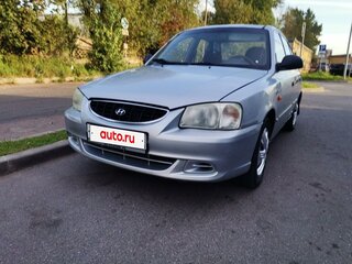 2004 Hyundai Accent ТагАЗ II, серебристый, 219000 рублей, вид 4