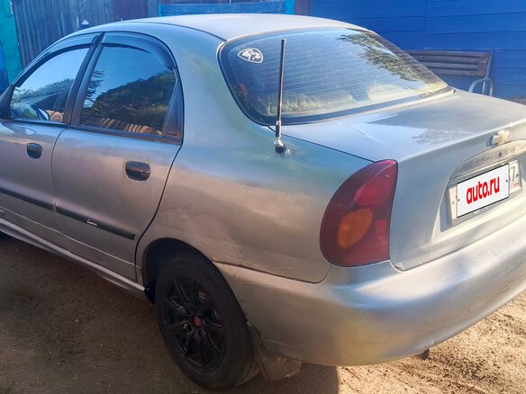 2007 Chevrolet Lanos I, серый - вид 3
