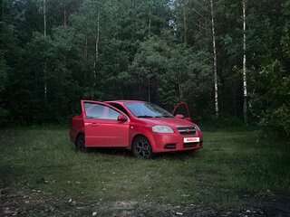 2007 Chevrolet Aveo I Рестайлинг, красный, 250000 рублей, вид 2