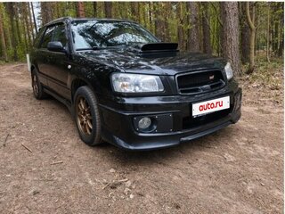 2002 Subaru Forester II, чёрный, 900000 рублей, вид 4