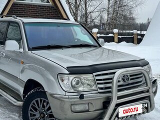 2006 Toyota Land Cruiser 100 Series Рестайлинг 2, серый, 1600000 рублей, вид 2