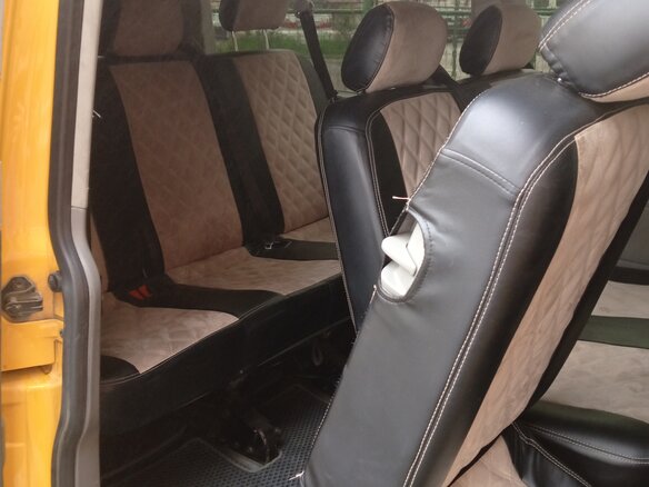 2005 Volkswagen Transporter Long T5, жёлтый, 1200000 рублей - вид 7