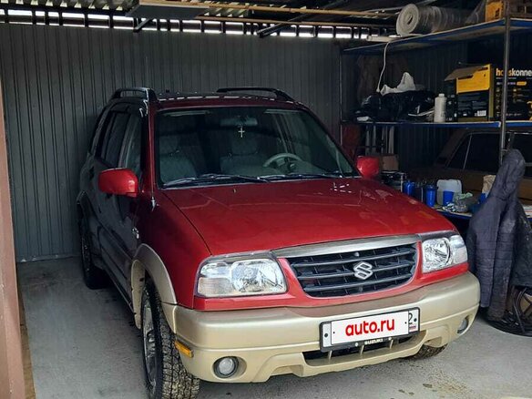 2002 Suzuki Grand Vitara I Рестайлинг, пурпурный, 600000 рублей - вид 2