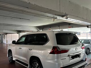 2017 Lexus LX 450d III Рестайлинг 2, белый, 9400000 рублей, вид 4
