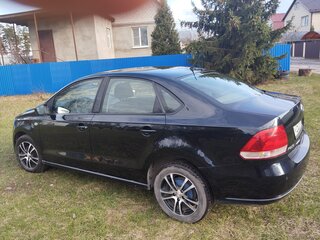 2014 Volkswagen Polo V, чёрный, 835000 рублей, вид 4