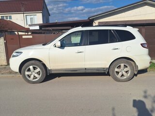 2008 Hyundai Santa Fe II, белый, 1150000 рублей, вид 2