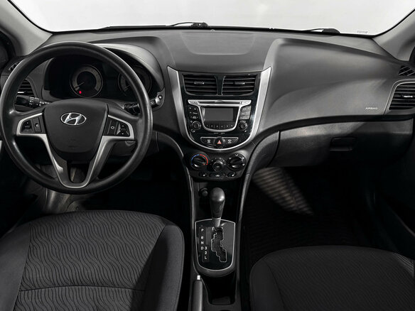 2013 Hyundai Solaris I, чёрный - вид 13