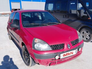2001 Renault Clio II Рестайлинг, красный, 110000 рублей, вид 2
