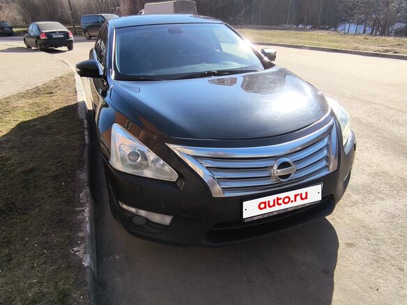 2014 Nissan Teana III (L33), чёрный, 1350000 рублей - вид 1