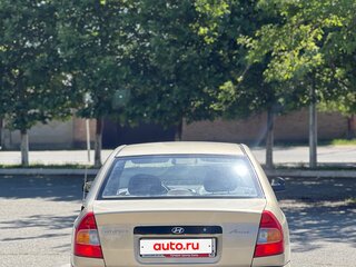 2005 Hyundai Accent ТагАЗ II, бежевый, 430000 рублей, вид 5