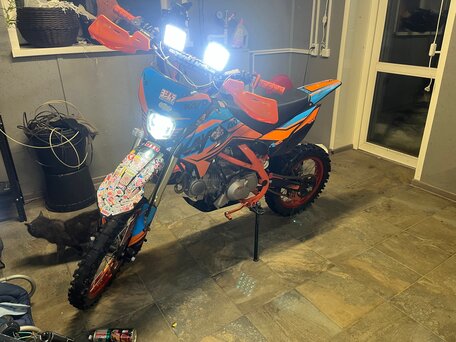 2025 Kayo Evolution YX140EM, голубой, 85000 рублей, вид 4