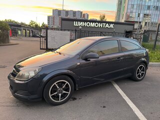 2007 Opel Astra GTC H Рестайлинг, синий, 420000 рублей, вид 2