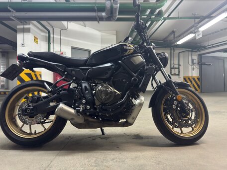 2023 Yamaha XSR700, чёрный, 819000 рублей, вид 1