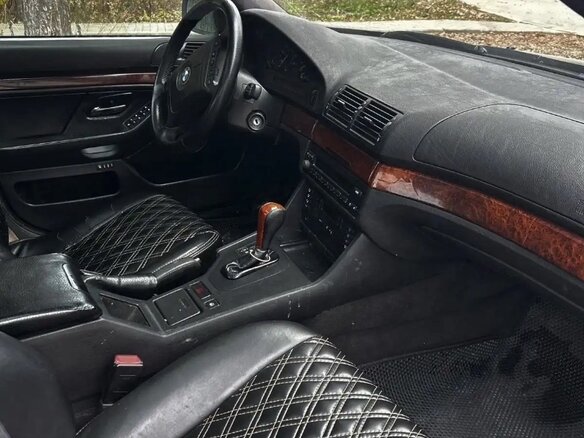 2003 BMW 5 серии 525i IV (E39) Рестайлинг, чёрный, 550000 рублей - вид 10