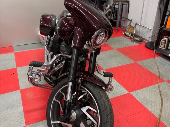 2019 Harley-Davidson Sport Glide, красный, 1350000 рублей