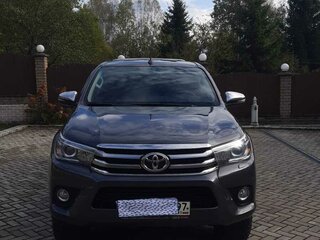 2018 Toyota Hilux VIII, серый, 4800000 рублей, вид 1
