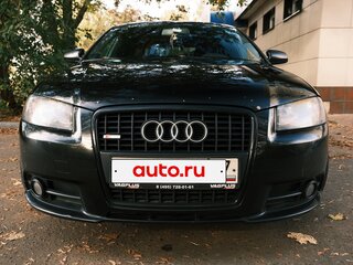 2007 Audi A3 II (8P) Рестайлинг 1, чёрный, 750000 рублей, вид 3