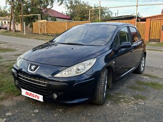 2006 Peugeot 307 I Рестайлинг, синий, 375000 рублей, вид 1