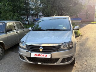 2013 Renault Logan I Рестайлинг, серый, 260000 рублей, вид 2