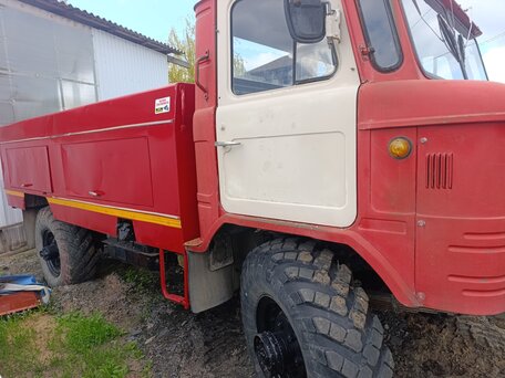 1987 ГАЗ 66, красный, 410000 рублей, вид 3