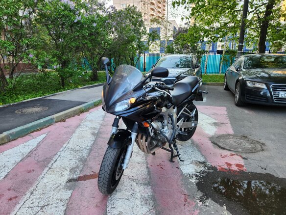 2008 Yamaha FZ6, чёрный, 350000 рублей - вид 1