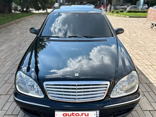 2003 Mercedes-Benz S-Класс 500 Long IV (W220) Рестайлинг, чёрный, 870000 рублей, вид 3