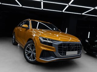 2020 Audi Q8 50 TDI I (4M), оранжевый, 8600000 рублей, вид 1