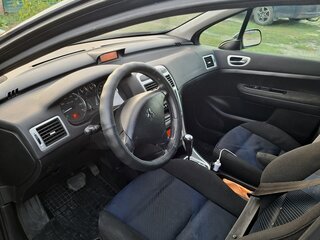 2006 Peugeot 307 I Рестайлинг, синий, 375000 рублей, вид 4